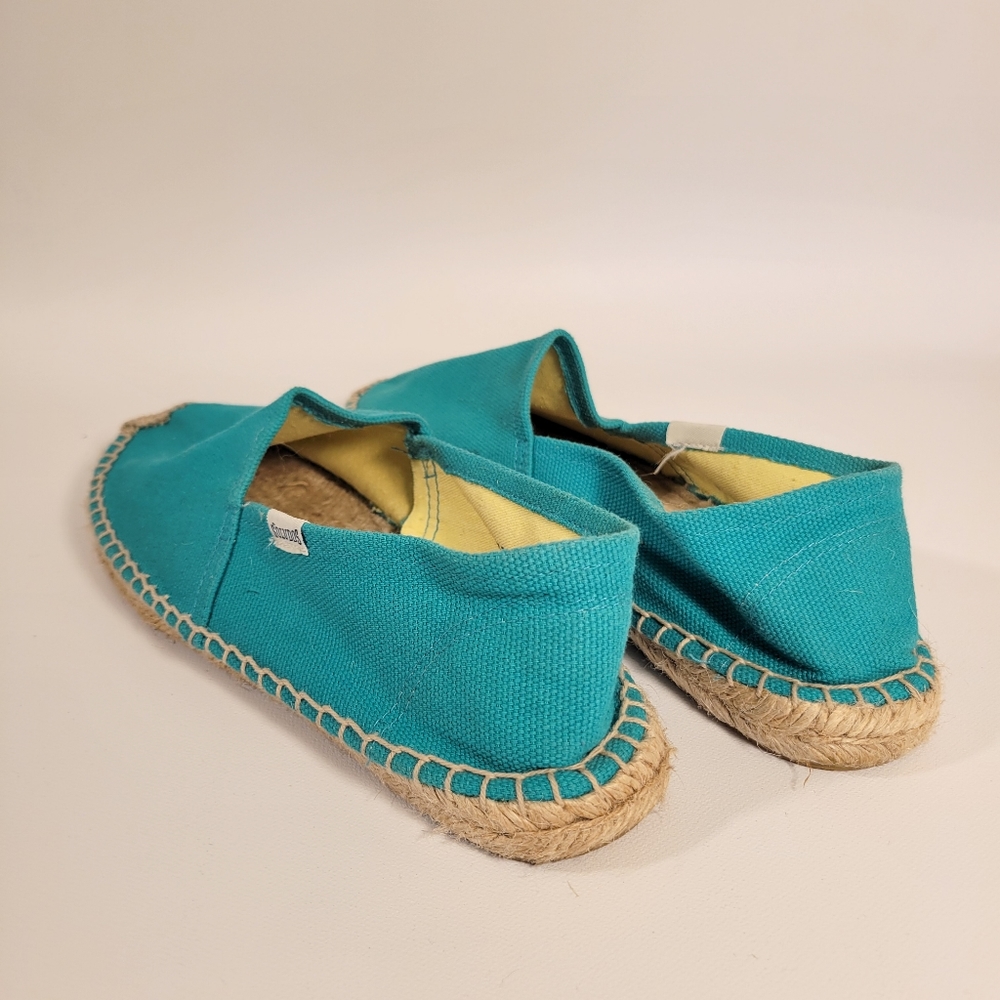 Soludos Dali Espadrille in Emerald - Picture 3 of 6
